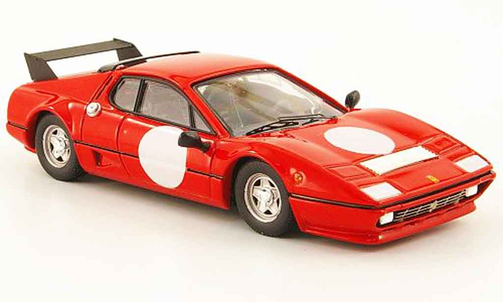 Ferrari 512 BB 1/43 Best BB rood test a fiorano 1978 modelauto