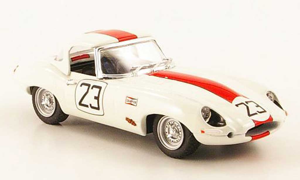 Jaguar E-Type 1963 1/43 Best 1963 Spider No.23 Sebring modelauto