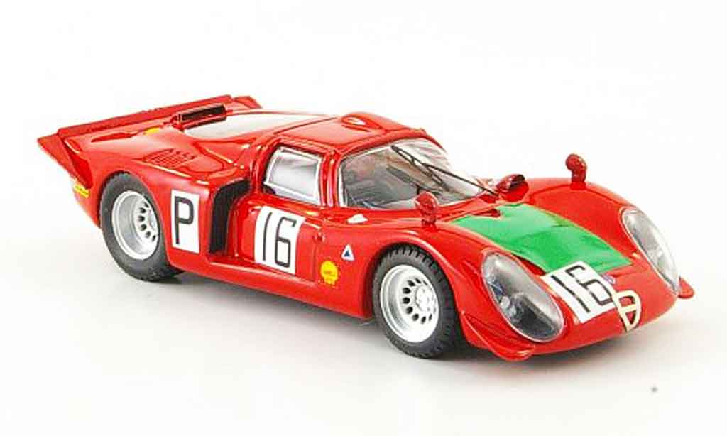 Alfa Romeo 33.2 1968 1/43 Best 1968 no.16 giunti galli nurburgring modelauto