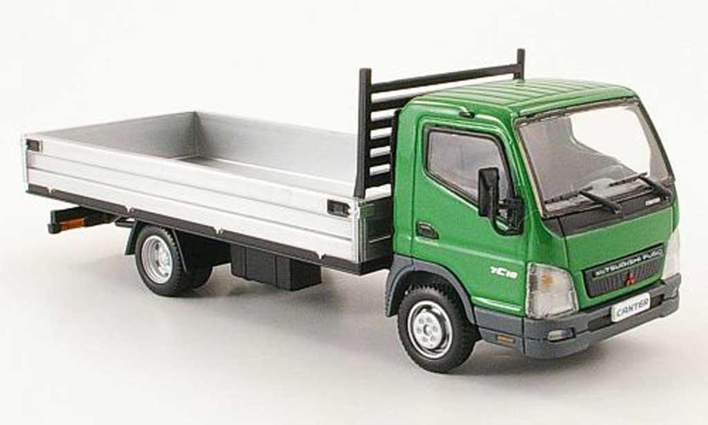 Mitsubishi Fuso 1/43 Hachette Canter Pritsche grun modelauto