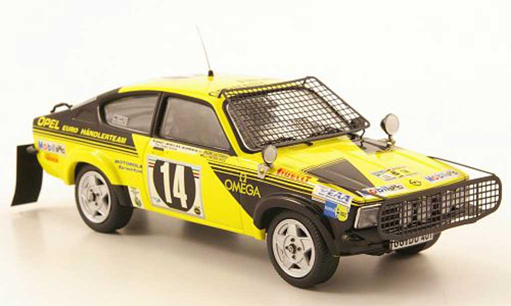 Opel Kadett C 1/43 Schuco C Coupe No.14 Safari Rallye 1976 modelauto