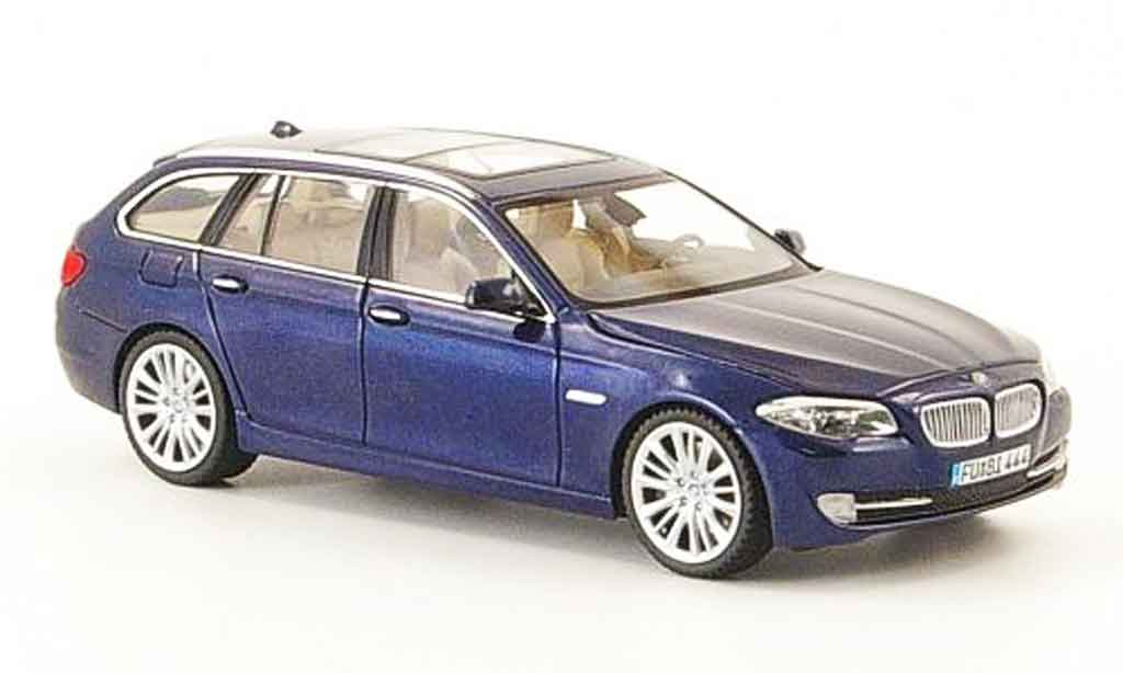 Bmw 525 F11 1/43 Schuco F11 d Touring blauw 2010 modelauto