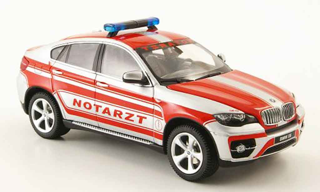Bmw X6 E71 1/43 Schuco E71 Notarzt modelauto