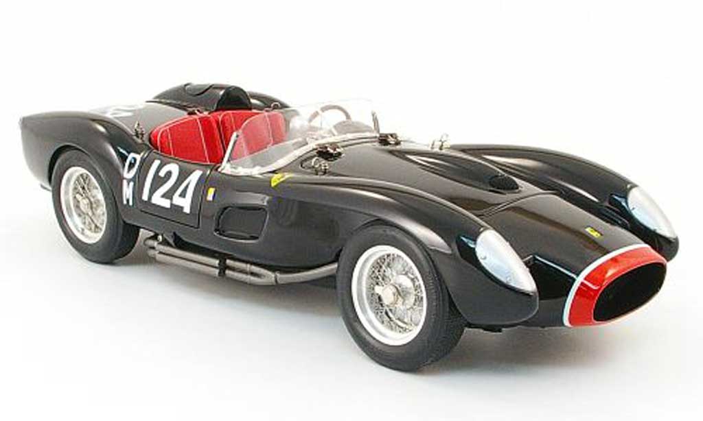 Ferrari 250 TR 1957 1/18 CMC TR 1957 no. dm124 zwart/rood modelauto