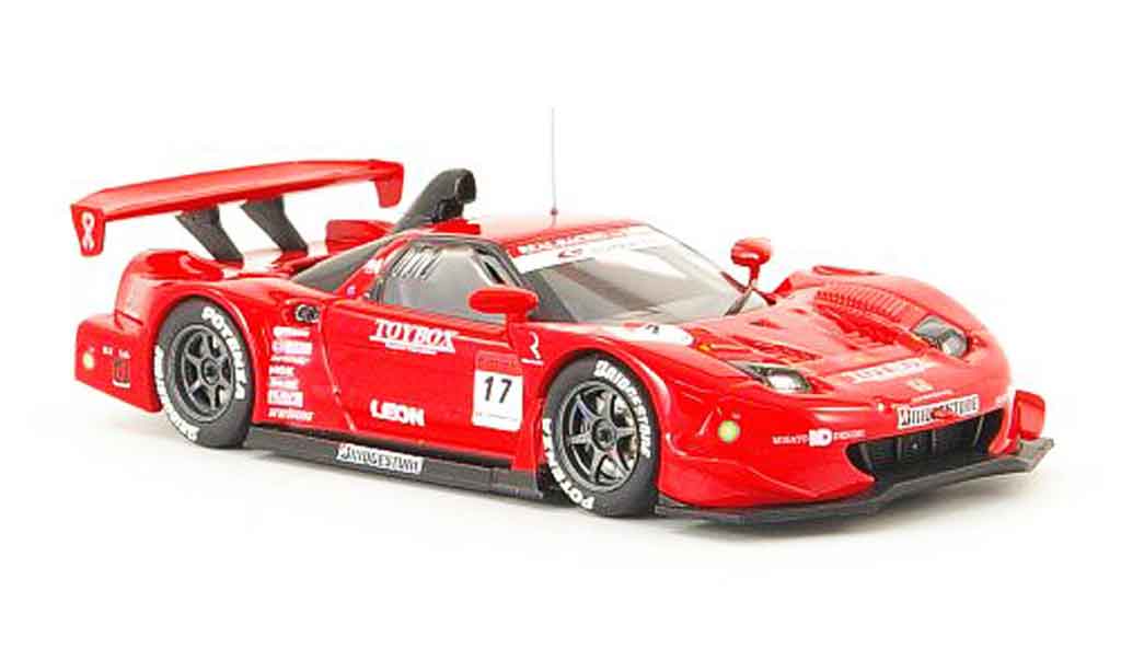 Honda NSX Super GT 1/43 Ebbro Super GT No.17 Toybox 2008 modelauto