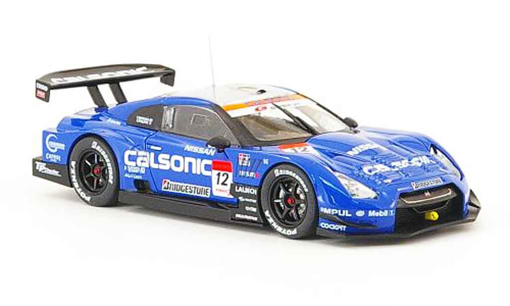 Nissan Skyline R35 1/43 Ebbro R35 GT R No.12 Calsonic Super GT 2008 modelauto