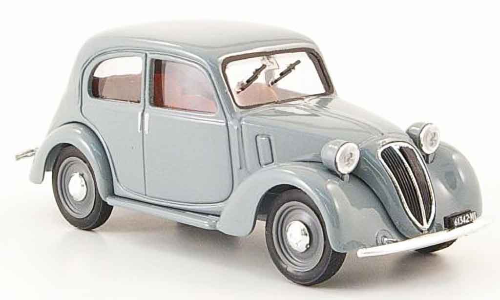 Fiat 1100 1937 1/43 Brumm 1937 (508 c.) Nuova Balilla grijs modelauto