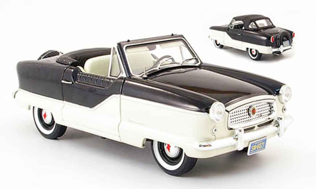 Metropolitan 1500 1/18 Highway 61 cabriolet zwart/wit 1959 modelauto
