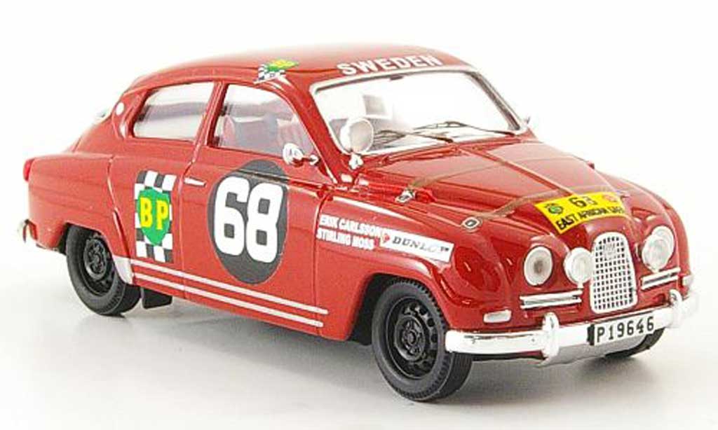 Saab 96 1/43 Trofeu No.68 East African Safari 15 E.Carlsson / S.Moss modelauto