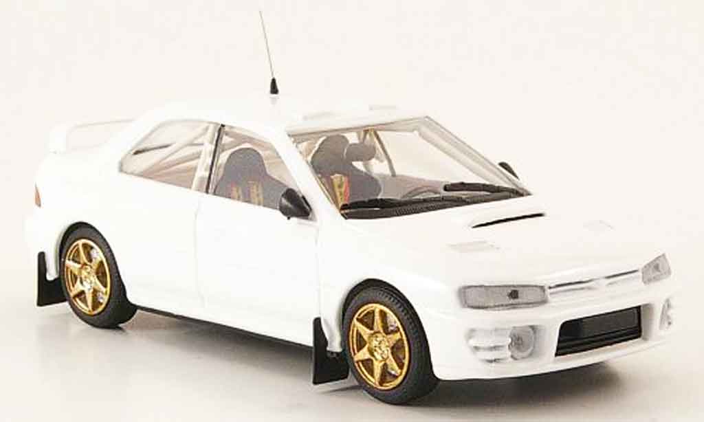 Subaru Impreza 1/43 Mini Partes wit modelauto