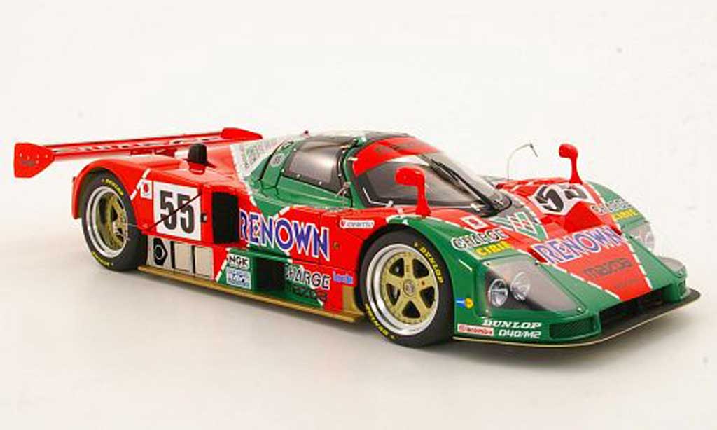 Mazda 787B 1/18 Autoart No.55 Renown Weidler / Herbert / Gachot 24h Le Mans 1991 20th Anniversary Edition modelauto