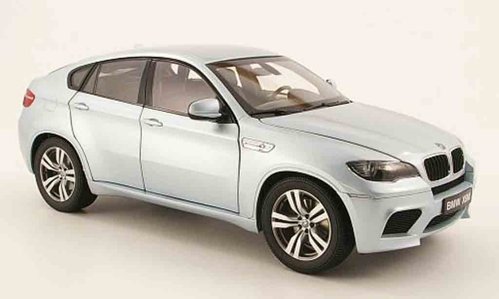 Bmw X6 E71 1/18 Kyosho E71 M grijs modelauto