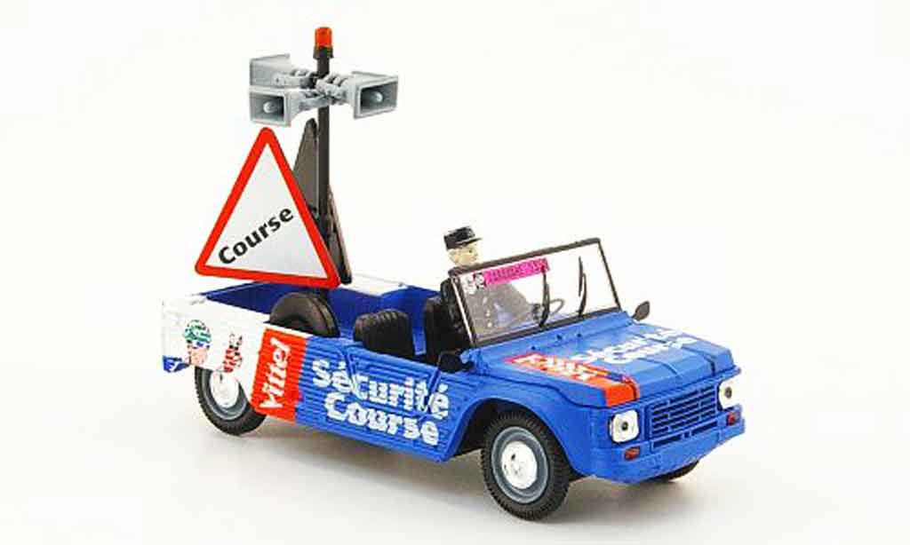 Citroen Mehari 1/43 Norev vittel securite course tour de france 2009 modelauto