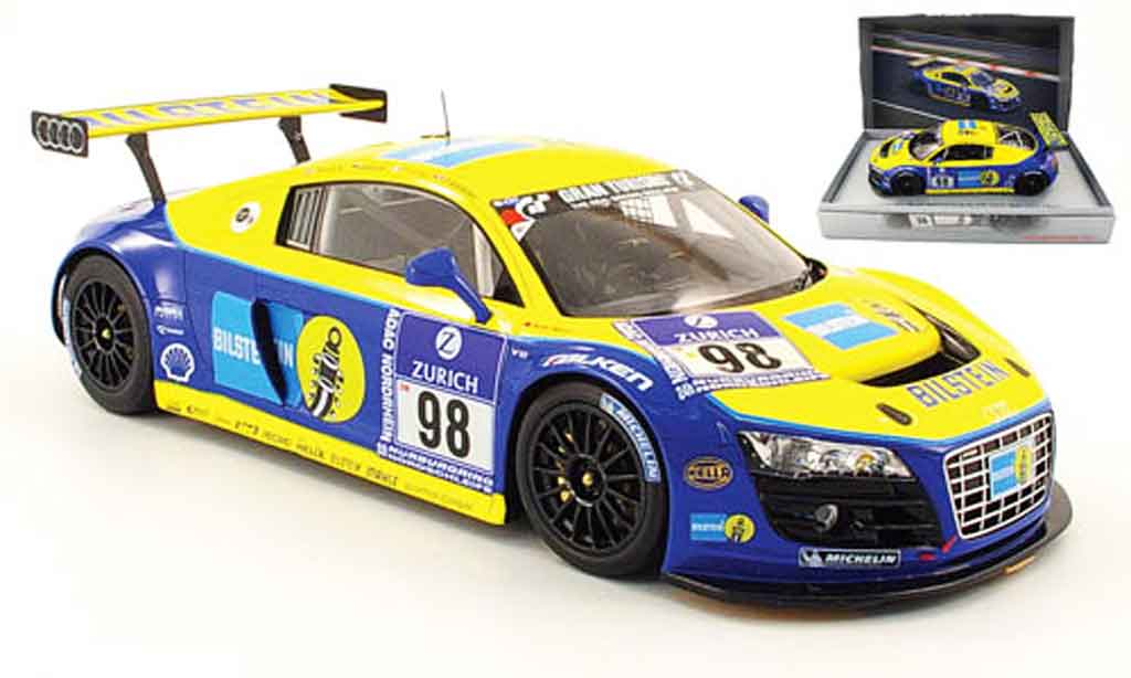 Audi R8 LMS 1/18 Spark LMS no.98 bilstein 24h adac nurburgring 2009 modelauto