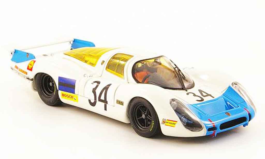 Porsche 908 1968 1/43 Ebbro 1968 No.34 24h Le Mans modelauto