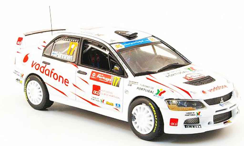 Mitsubishi Lancer Evolution IX 1/43 Vitesse Evolution IX No.17 IRC Rally de Portugal 2008 modelauto