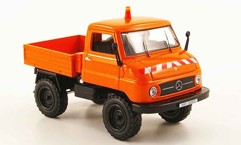 Mercedes Unimog 1/43 Norev U411 Pritsche Kommunal modelauto