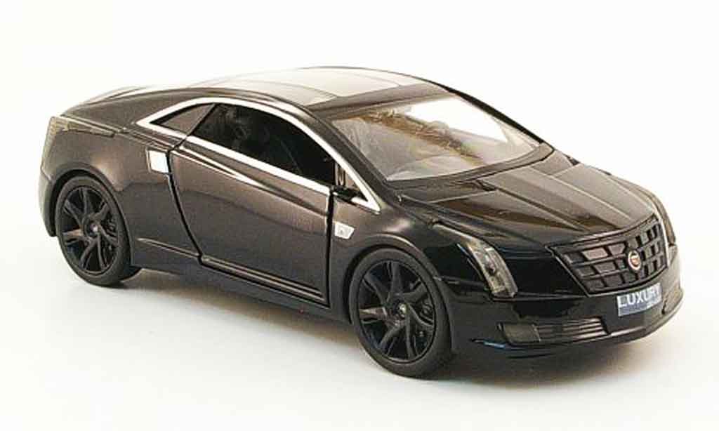 Cadillac Converj 1/43 Luxury Die Cast Concept zwart Blackout Edition 2009 modelauto