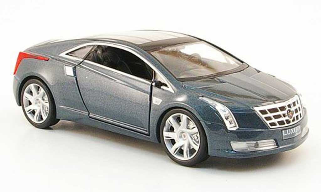 Cadillac Converj 1/43 Luxury Die Cast Concept grijs 2009 modelauto