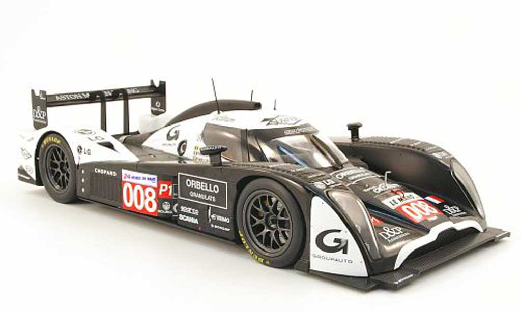 Aston Martin LMP1 1/18 Norev no.008 team signature 24h le mans 2010 v.ickx / p.ragues / f.mailleux modelauto