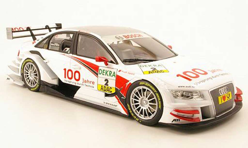 Audi A4 DTM 1/18 Norev DTM no.2 100 jahre audi dtm saison 2009 modelauto