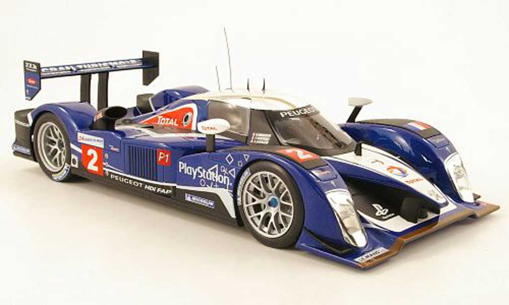 Peugeot 908 2010 1/18 Norev 2010 hdi fap no1 total 24h le mans nminassian / fmontagny / ssarrazin modelauto