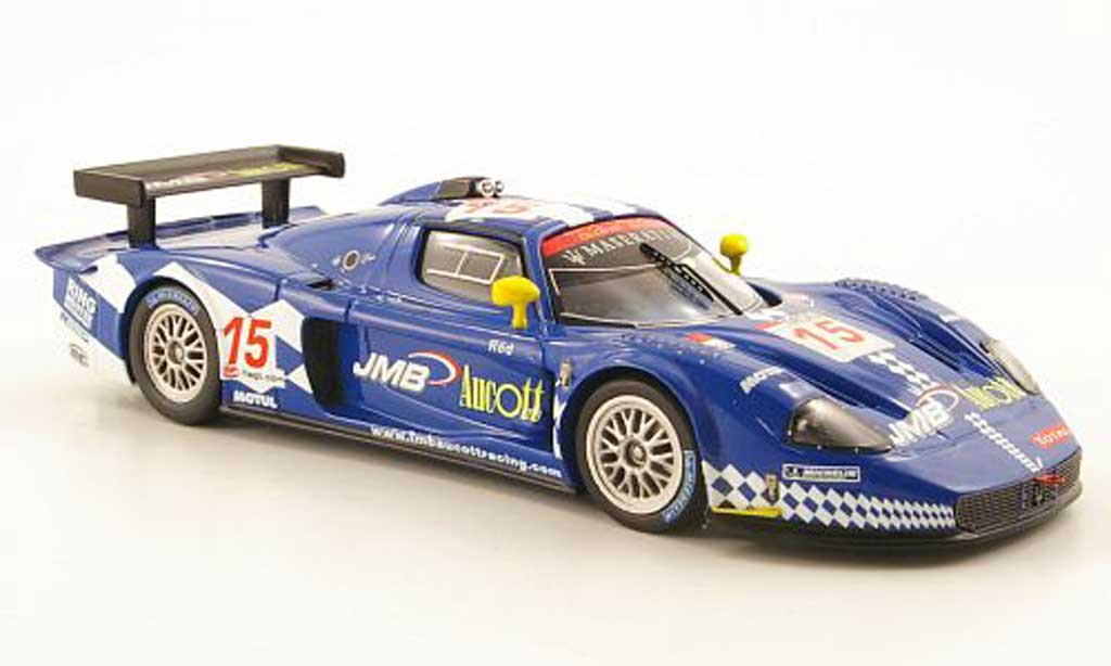 Maserati MC12 1/43 IXO No.15 JMB Aucott FIA GT 24h Spa 2008 modelauto