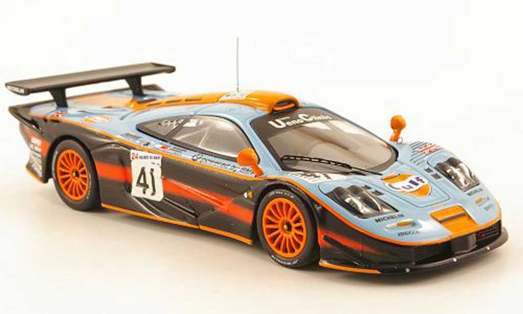 McLaren F1 1/43 IXO GTR No.41 Gulf 24h Le Mans 1997 modelauto