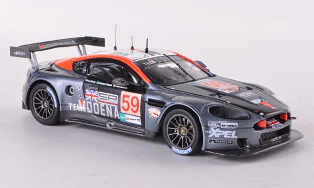 Aston Martin DBR9 1/43 IXO No.59 Team Modena 24h Le Mans 2008 Ch.Fittipaldi/T.Borcer/J.Menten modelauto