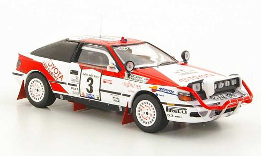 Toyota Celica GT Four 1/43 IXO 1990 GT Four 4WD No.3 Repsol B.Waldegaard / F.Gallagher Safari Rally modelauto