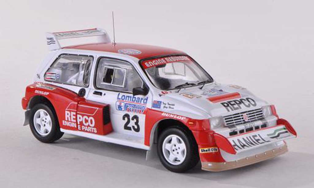 MG Metro 1/43 IXO 6R4 No.23 Repco Rally Grande-Bretagne 1986 Teesdale/Horne modelauto