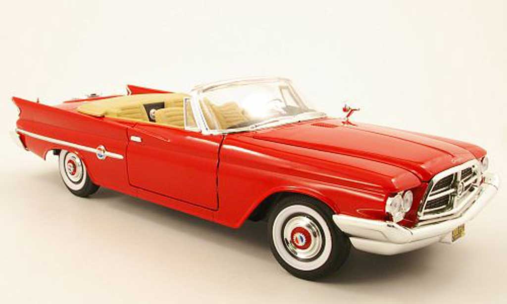 Chrysler 300F 1/18 Yat Ming cabriolet rood 1960 modelauto
