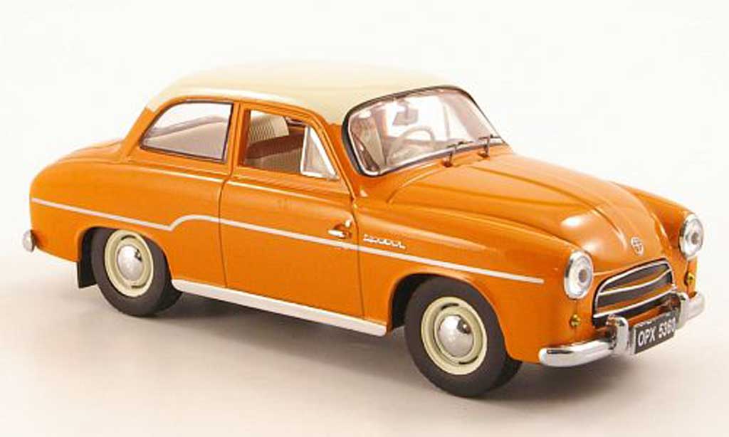 Renault Syrena 1/43 IST Models 102 bruin/beige 1962 modelauto