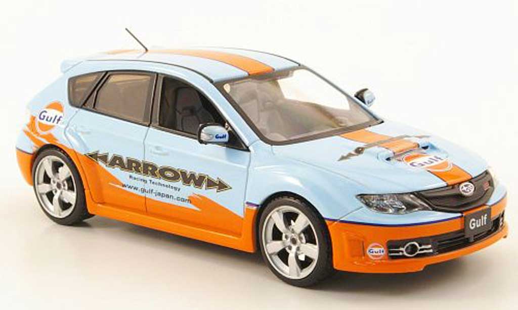 Subaru Impreza WRX 1/43 J Collection STI WRX Gulf Japan RHD 2008 modelauto