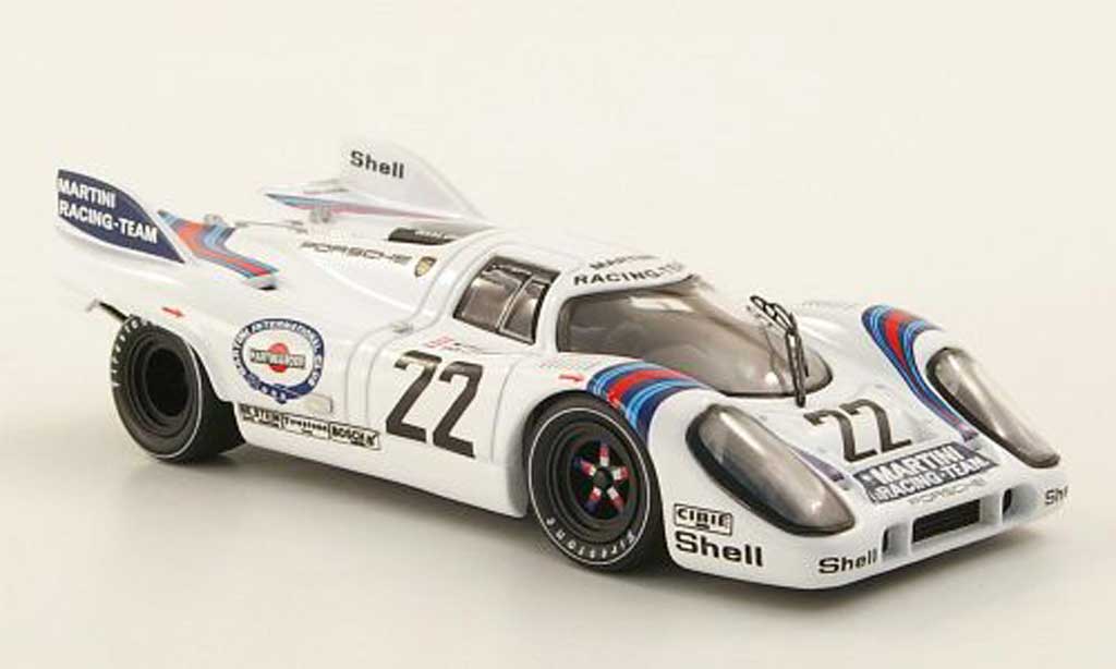 Porsche 917 1971 1/43 IXO 1971 No.22 Martini Marko/van Lennep 24h Le Mans modelauto