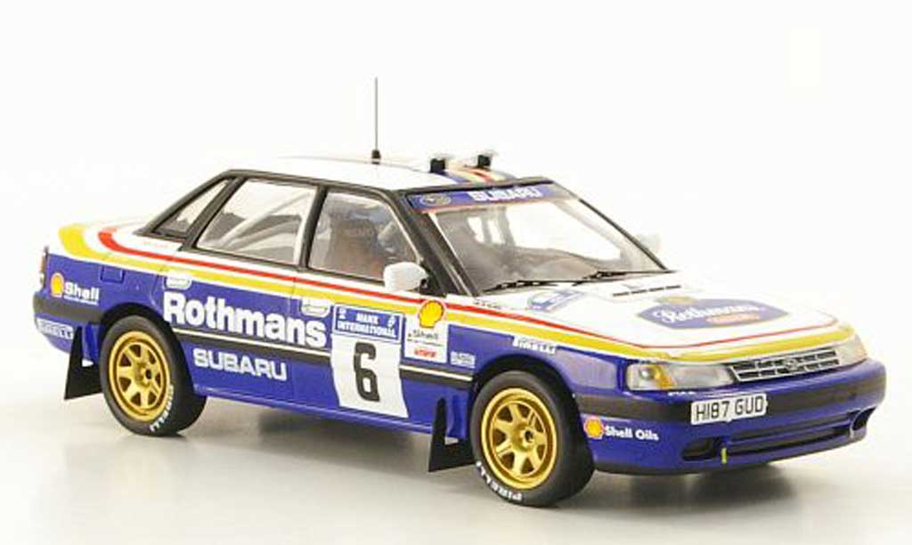 Subaru Legacy RS 1991 1/43 IXO RS 1991 No.6 roodhmans McRae/Ringer Manx Rally 1991 modelauto