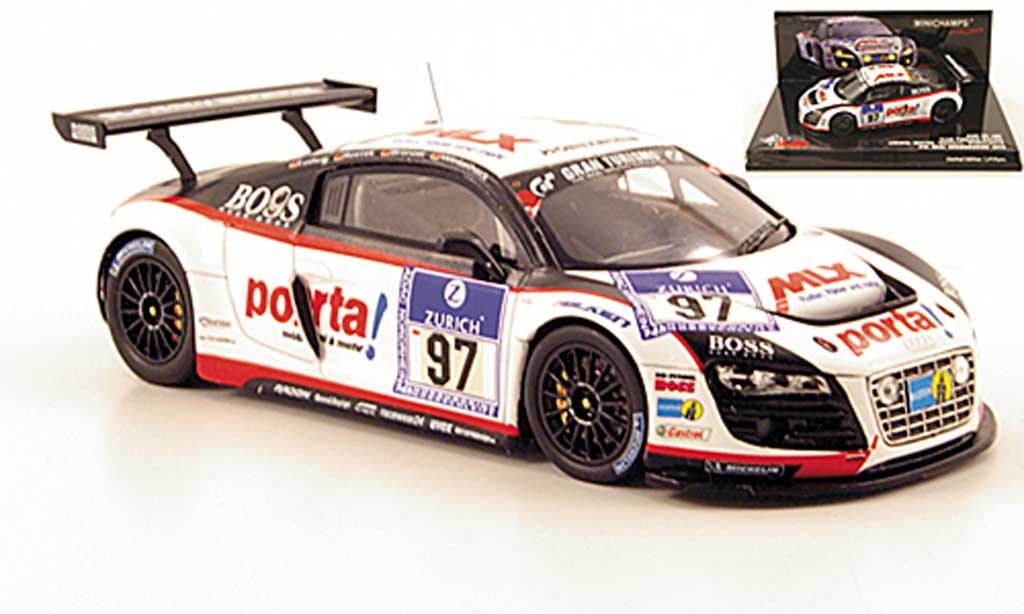 Audi R8 LMS 1/43 Minichamps LMS No.97 Team Phonix 24h Nurburgring 2010 modelauto