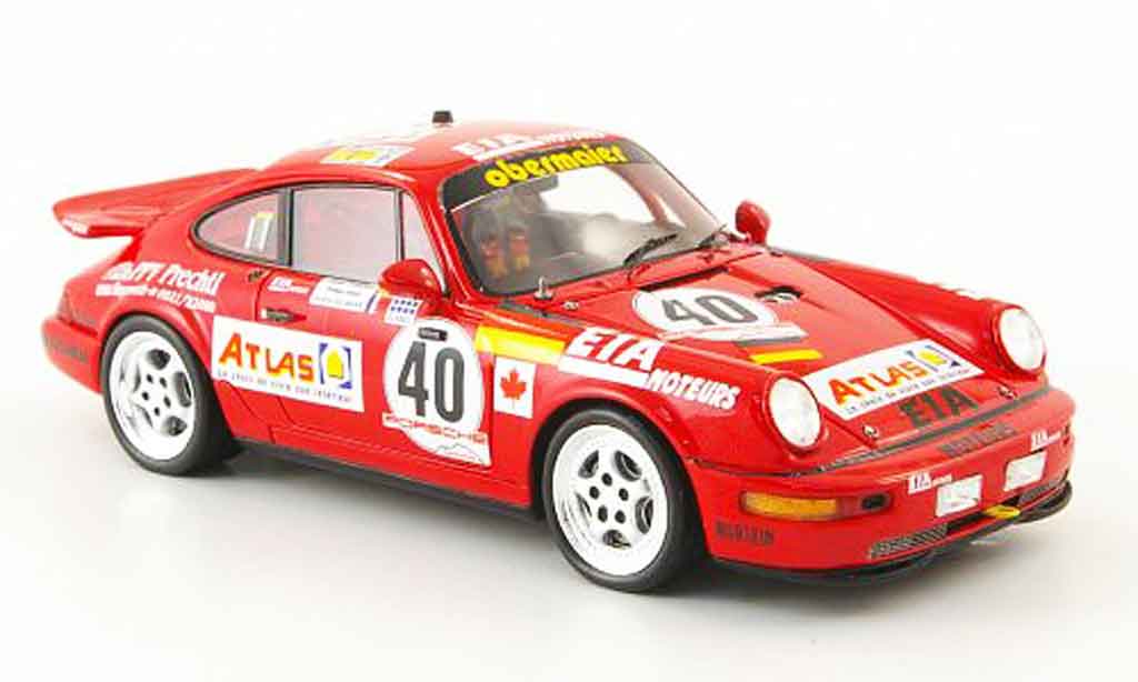 Porsche 993 1/43 Spark 964 Carrera 2 Cup No.40 Atlas 24h Le Mans 1 modelauto