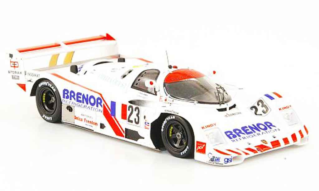 Porsche 962 1983 1/43 Spark 1983 No.23 Brenor 24h Le Mans modelauto