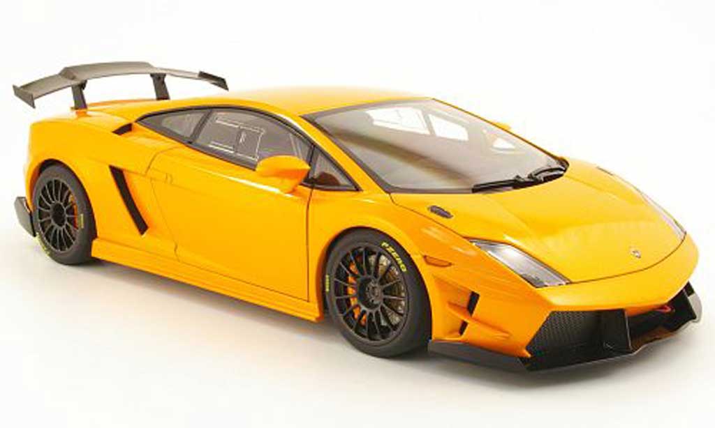 Lamborghini Gallardo LP560-4 LP560-4 1/18 Autoart super trofeo oranje 2009 modelauto