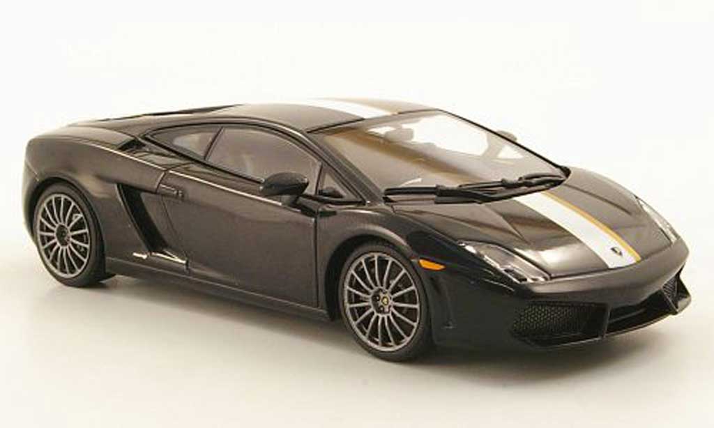 Lamborghini Gallardo LP550-2 1/43 Autoart LP550-2 Balboni zwart 2009 modelauto