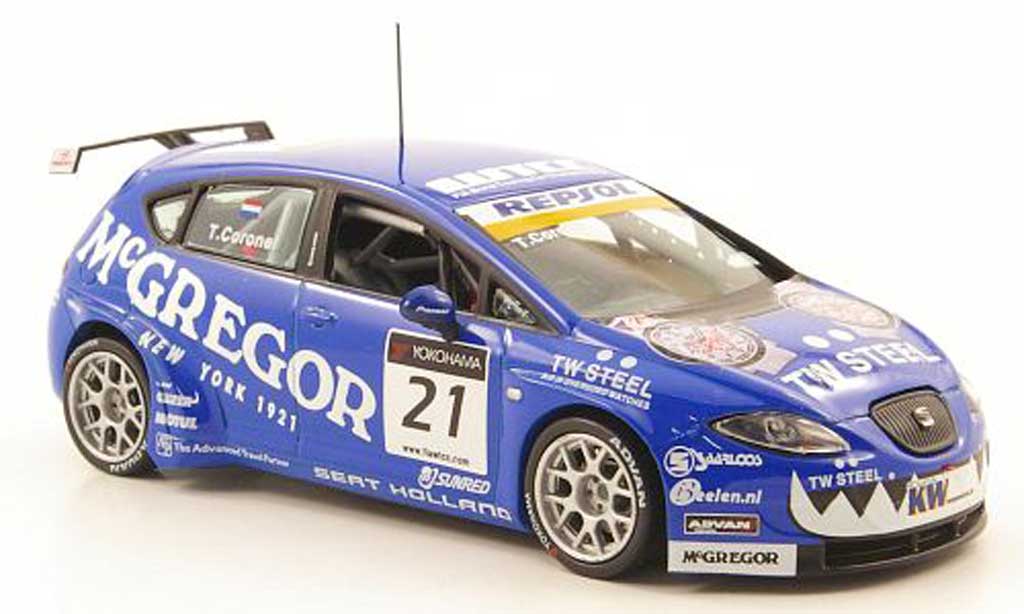 Seat Leon WTCC 1/43 Hachette WTCC No.21 Repsol - McGregor Okayama 2009 modelauto