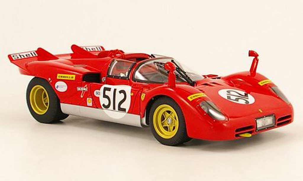Ferrari 512 S 1/18 Hot Wheels S no. besitzer nick mason (pink floyd) modelauto