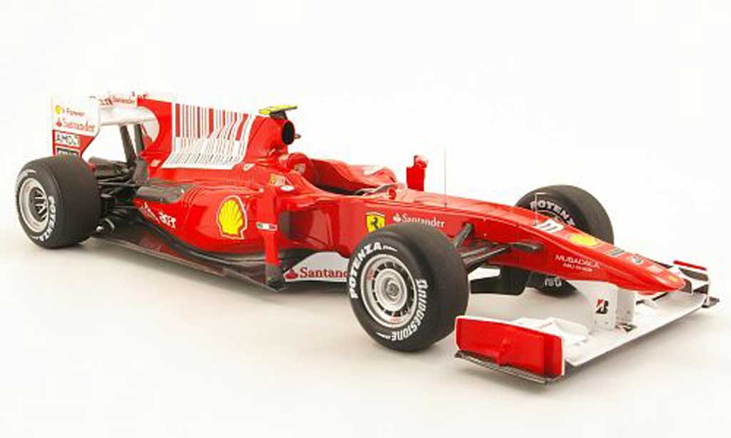 Ferrari F1 2010 1/18 Hot Wheels 2010 f2010 no.8 f.alonso gp bahrain modelauto