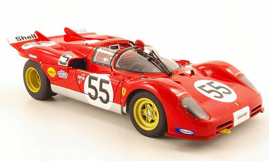 Ferrari 512 S 1/18 Hot Wheels Elite S no55 1000km nurburgring 1970 surtees/vaccarella modelauto
