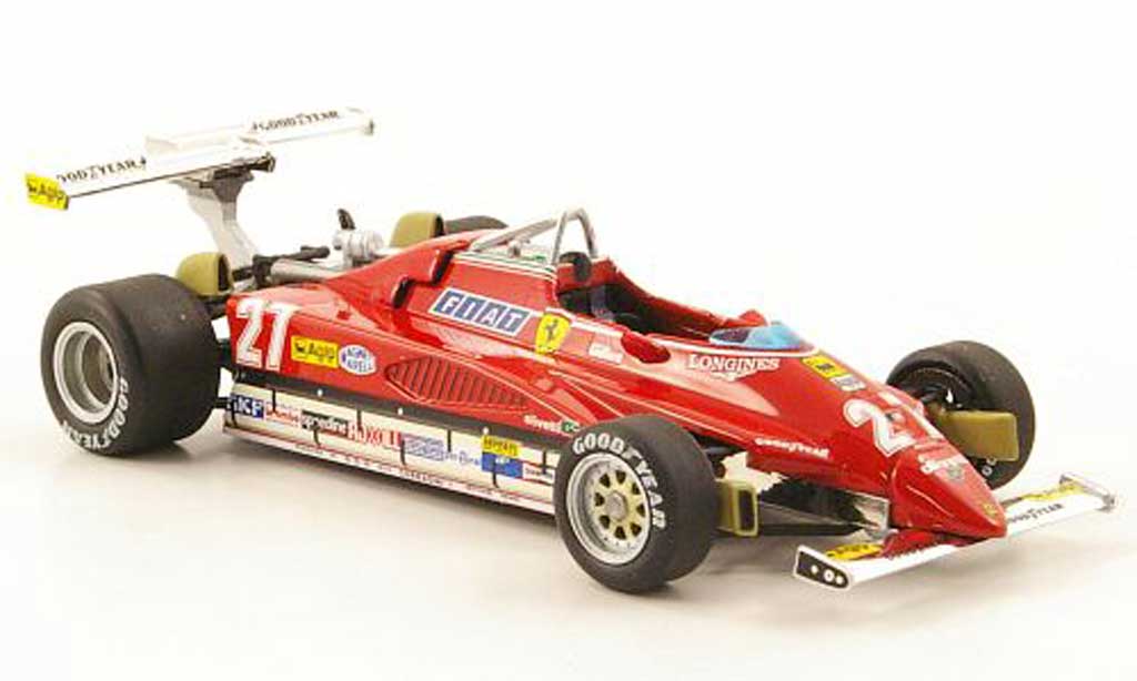 Ferrari 126 1982 1/43 Hot Wheels Elite 1982 C2 No.27 GP USA-West (Elite) modelauto