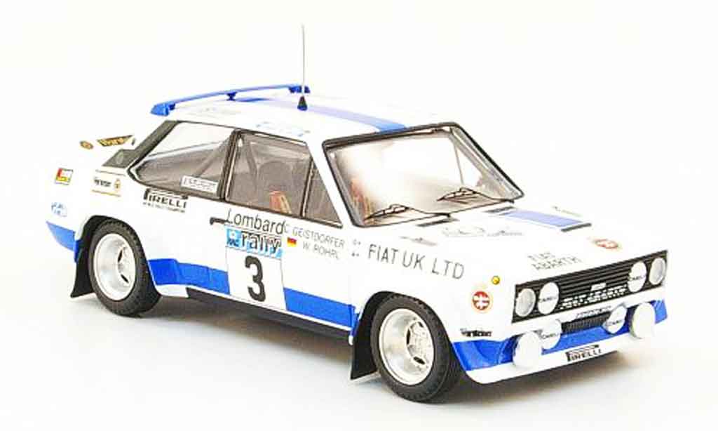 Fiat 131 1/43 Trofeu Abarth No.3 RAC Rally 1979 modelauto