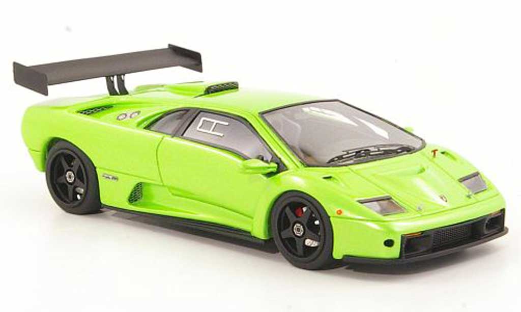 Lamborghini Diablo GTR 1/43 Look Smart GTR grun 1999 modelauto