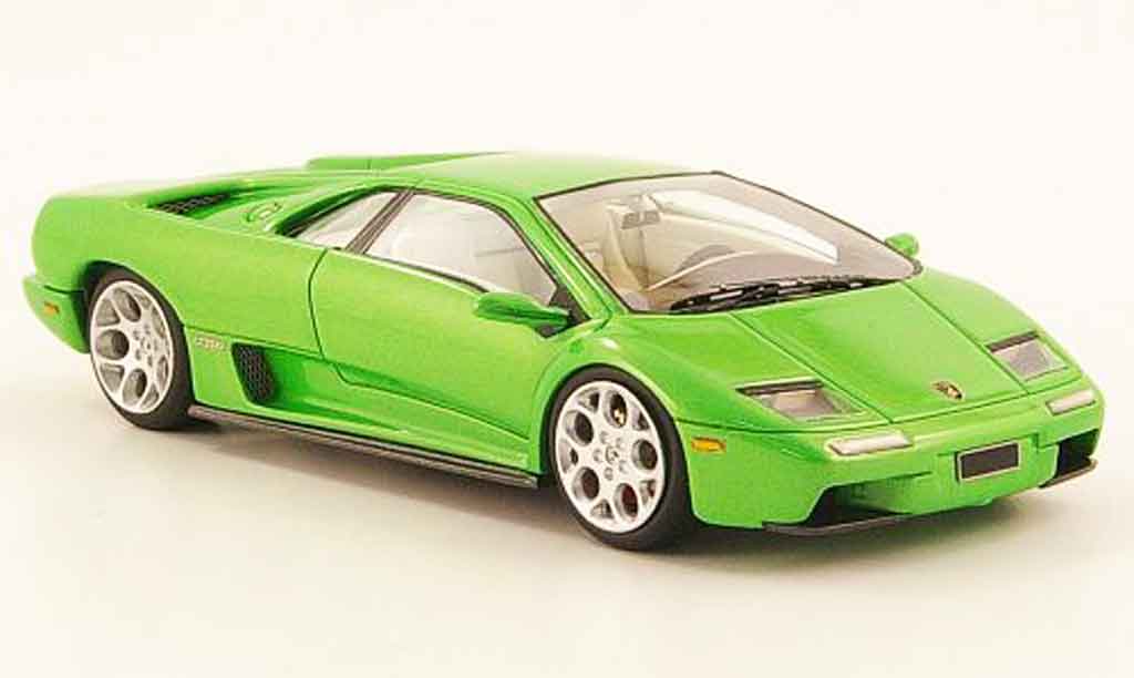 Lamborghini Diablo 6.0 1/43 Look Smart 6.0 grun 2001 modelauto