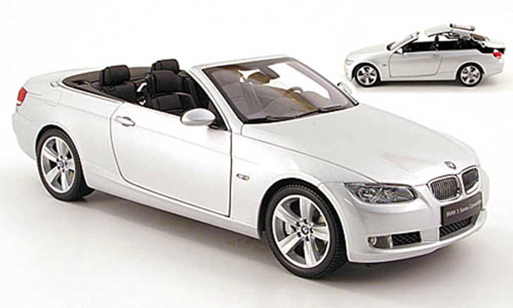 Bmw 335 1/18 Kyosho i cabriolet (e93) grijs modelauto